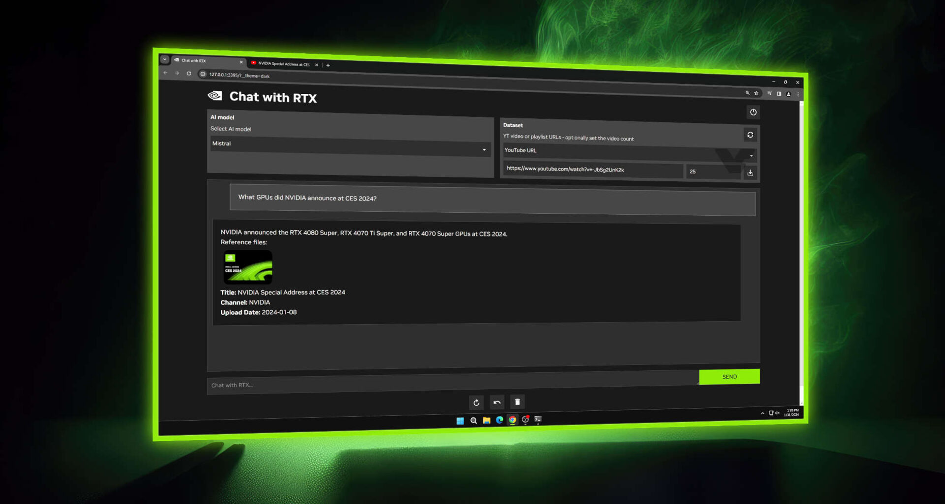 Chat with rtx